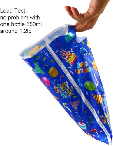 Image of VRB Dec 24pcs Foil Guddy bags, return gift bags for kids birthday, Happy Birthday Party Return Gift Bags For Boys and Girls, Colorful Gift Bag (24pcs Mix Bag)