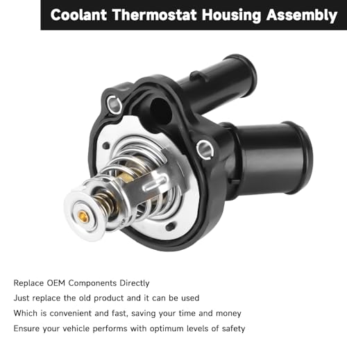 Engine Coolant Thermostat Housing Assembly - Compatible for Ford Ecosport 2.0L 2004-2008 2010 - Replace Part L32715170A