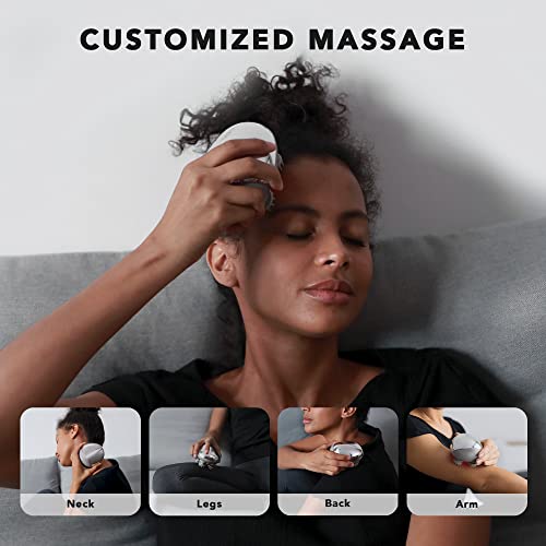 Breo Elektrisches Kopfmassagegerät, entspannende Kopfschmerz Massage, verbesserte Blutzirkulation mit Infrarot-Wärme, wiederaufladbar und wasserdicht (trocken & nass) - Scalp mini Pro - Image 6