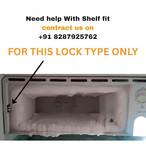 Image of AHC Freezer Door for LG Specific GL Series Single Door Refrigerators- Heavy-Duty Ice Box Door | Cut Model - Match & Buy | Clear Plastic Freezer Compartment Cover | (Pack of 1)