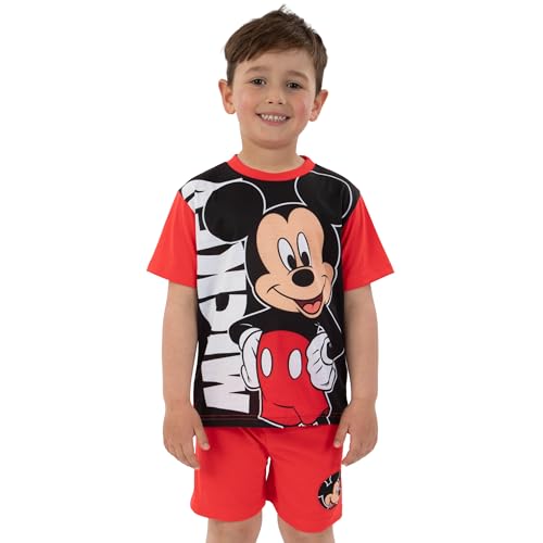 Disney Mickey Mouse Pajamas, Mickey Boys Pajamas, Long Sleeve Boys Pjs, Kids Pajama Set2