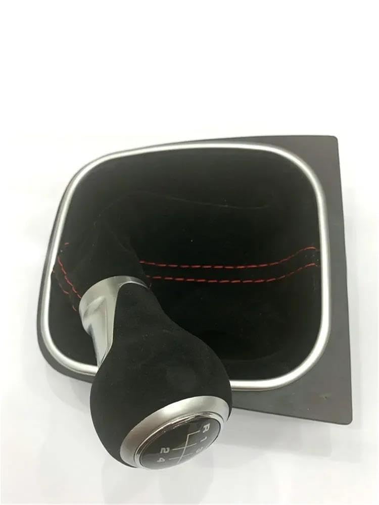 POANBCGY Shift Ball Joint Manual Shifter Knob Car Gear Knob for Golf 5 Transmission Gear Shift Lever Boot Gaiter Cover