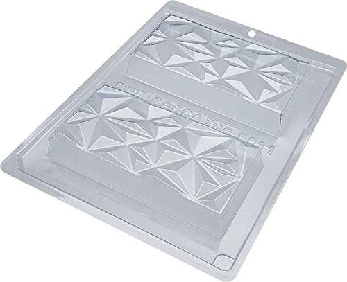 Barra de chocolate triangular - BWB - Molde de chocolate de 3 piezas