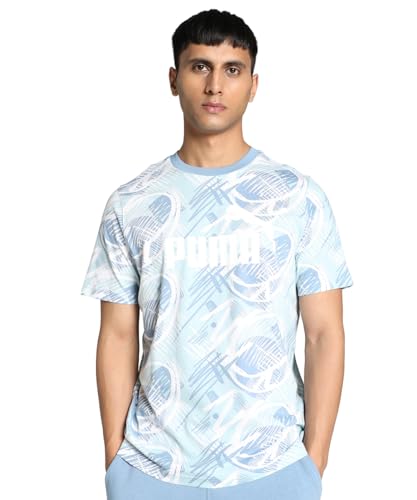 Image of PUMA Men's Cotton Regular Fit T-Shirt