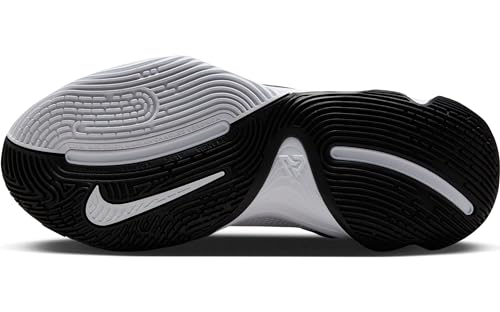 Nike Men's Football Basketball Shoe, White Black, 12 AU2