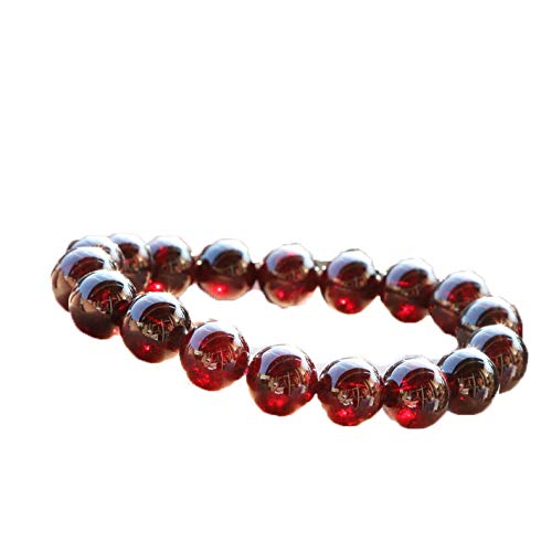 Bracelet grenat naturel rouge perles cristal WBYSFR pour lithothérapie et élégance