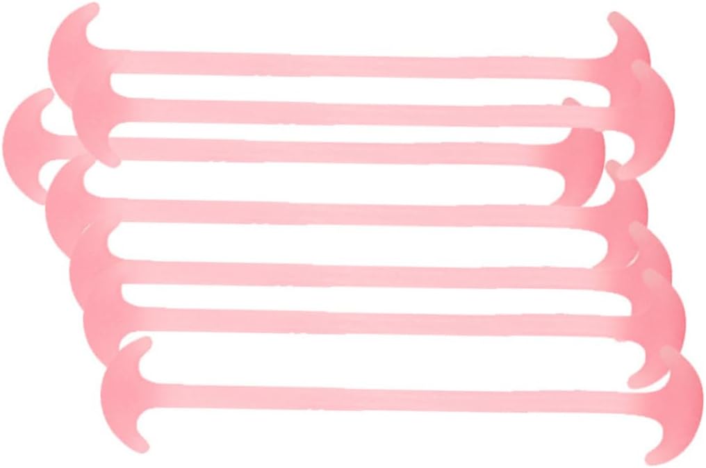 Silicone Yoga Pull Rope Chest Expander for Strength Training Women | Elastic Stretchy Band with Finger Ring Handles, Pink Color, Sturdy Home Gym Use, Suitable for Seniors and Yoga