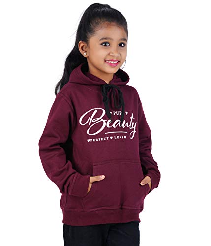 Image of FLEXIMAA Boy's & Girl's Hooded Neck Printed Full Sleeve Hoodies with Pocket