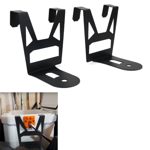 REARACE RZR Cooler Brackets, 2PCS Cooler Mounting Brackets Holder Carrier for Ozark 26 Cooler Compatible with Polaris RZR XP/XP4 1000 2018-2022, RZR Turbo 2020-2022