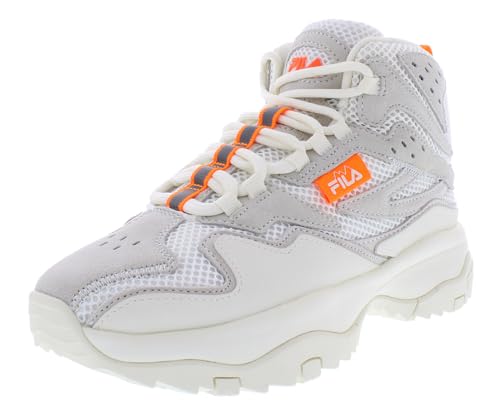 Fila Ranger Boot Womens Shoes Size 7.5, Color: Cream/Orange