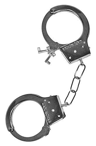 Manette in metallo per costume da poliziotto