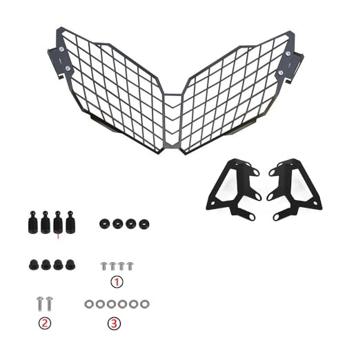 Grille phare moto Suzuki V-Strom 650 XT cache 2012-2016