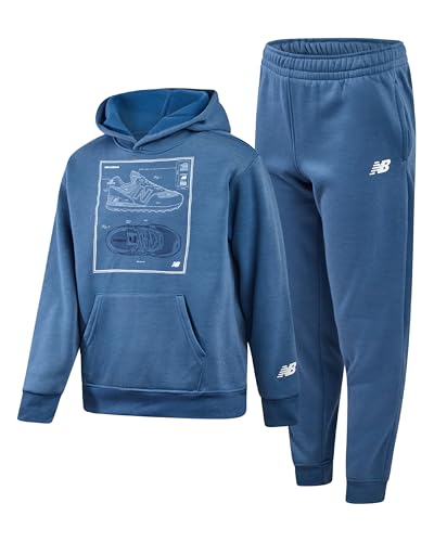 s_boy Amazon.com: New Balance Boys Sweat Suit Set - 2 Piece Soft