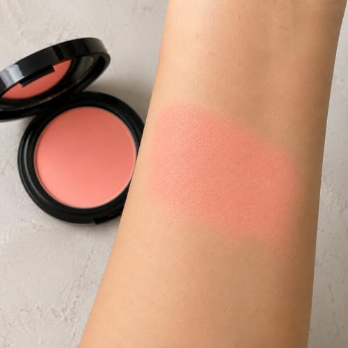 Image of Sandstone Scandinavia Hypoallergenic Pressed Powder Blush (Private Jet) | Lightweight, Long-Lasting, Vegan