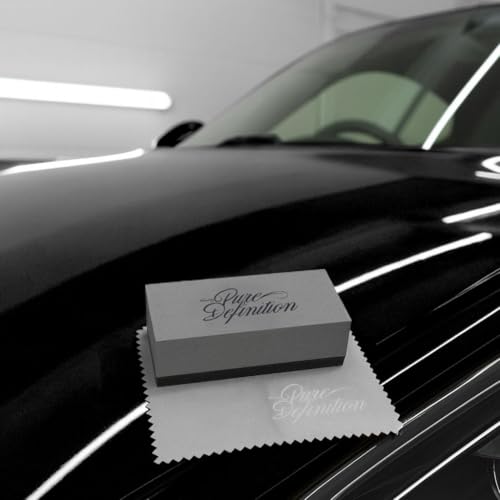 Pure Definition Ceramic Coating Kit, Over 3 Years Car Paintwork Protection, Hydrophobic Water Beading Paint Sealant, Ceramic Opti-Shield Comes With Cloth And Applicator Pad - 4