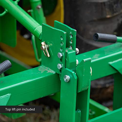 Titan Tractor Drawbar With Suitcase Weight Brackets | 2" Receiver | Cat 1 3-Pt #TOP7