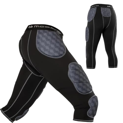 Rival Integrated 7-Pad 3/4 Tight Black L