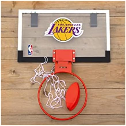 Rawlings NBA Game On Polycarbonate (PC) Mini Basketball Hoop Set (All Team Options)