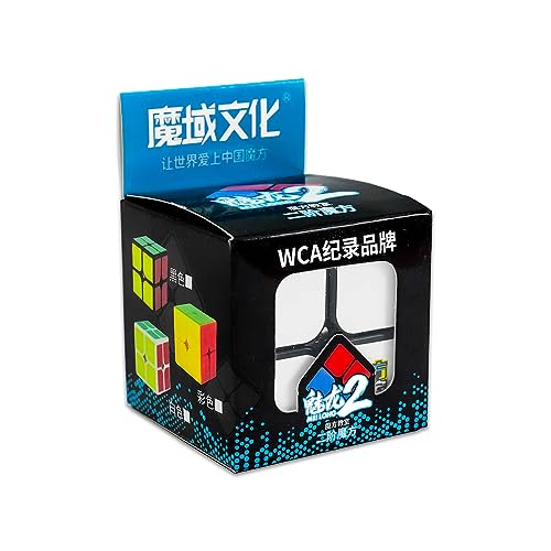 Cubo Magico Profissional 2x2 Stickerless Speedcubing Demolidor, Moyu Meilong, Multicor