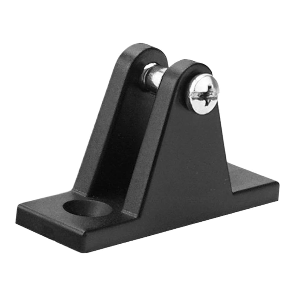 Eireneper Onecolor Nylon Deck Hinge With 2 Holes And 2 Screws Compatible With Marine Boat Bimini For Water Sports Rowing Kayak Boating