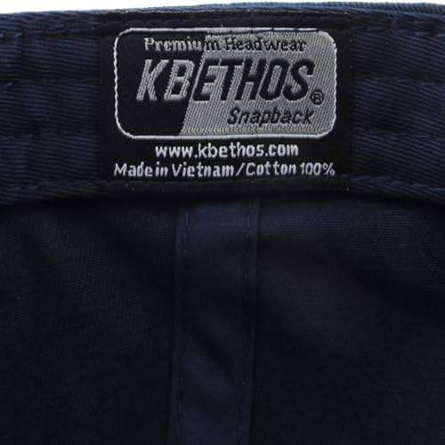 Image of KBETHOS Pro Style 5 Panel Rope Baseball Cap with Adjustable Snapback