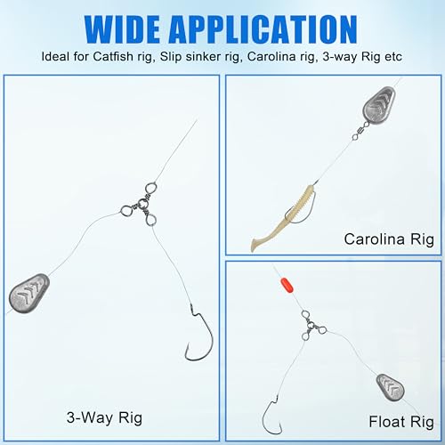 Poids de pêche sans rouleau idéal surfcasting et poisson-chat - 5