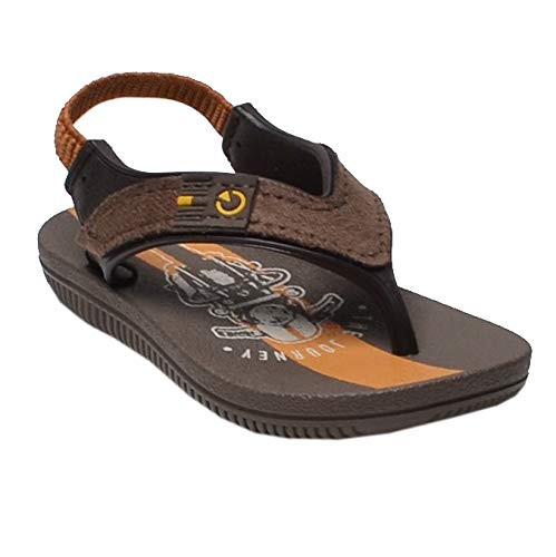 Sandália Dakar Plus, Cartago, Bebê Meninos, Marrom, 22