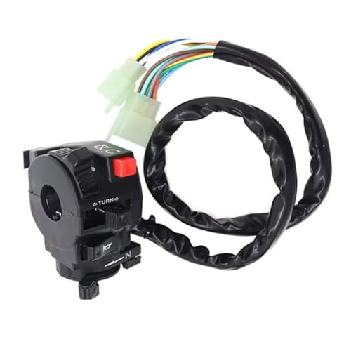 Interrupteur de guidon moto universel pour réparer vos commandes de feux usées