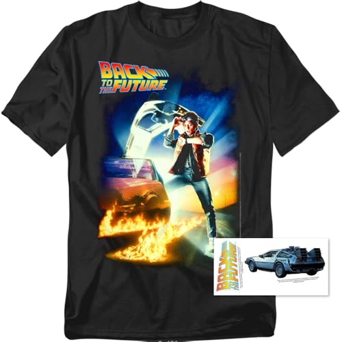 Popfunk Back to The Future Marty McFly T Shirt & Stickers3