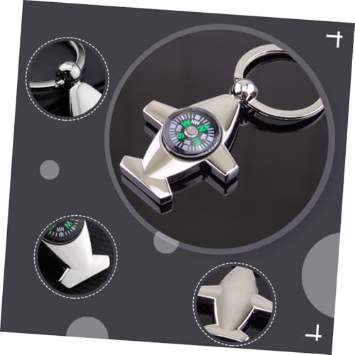 Set de 3 brújulas de aleación de zinc para exterior miniatura 5