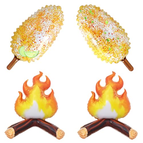 Campfire and Corn Shaped Foil...