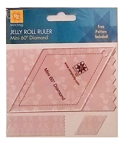 Snapklik.com : EZ Quilting Simplicity Jelly Roll Ruler - Mini Acrylic ...