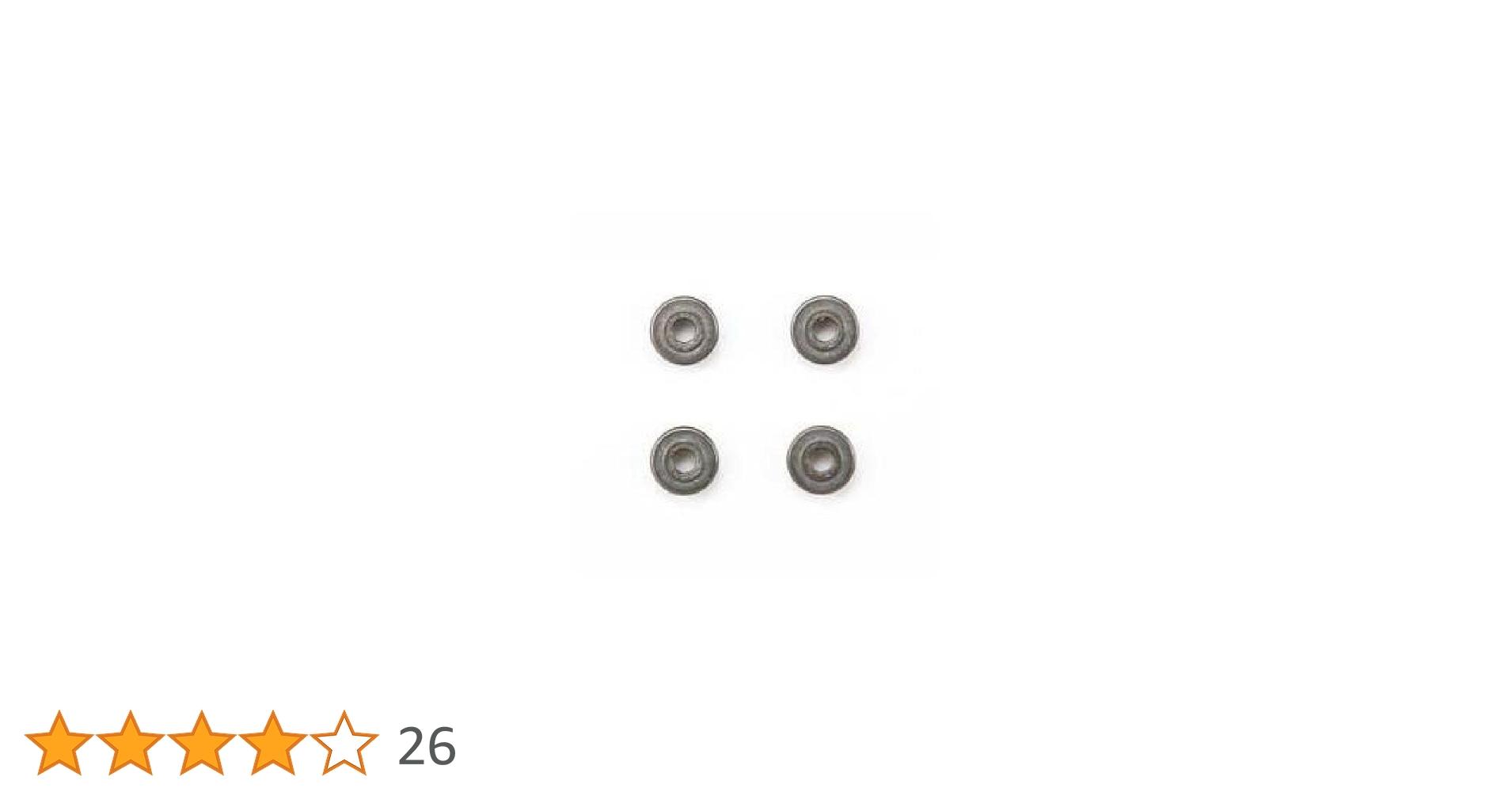(未使用･未開封品)　タミヤ グレードアップ No.393 GP.393 フッソコート 620 スチールベアリング (4個) 15393 ar3p5n1 Amazon | タミヤ ミニ四駆グレードアップパーツシリーズ No.393