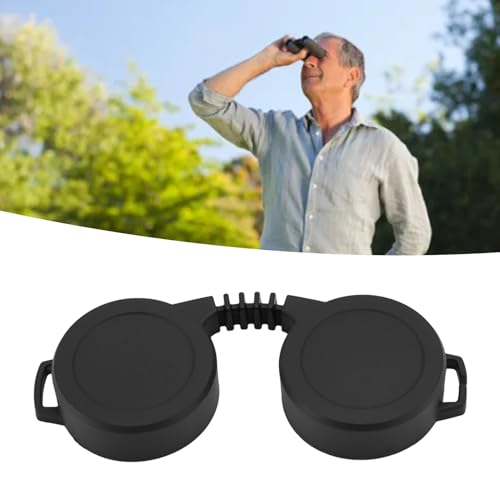 Copas binoculares de 44 mm repuesto de goma para microscopio ocular de lentes 8x32 2