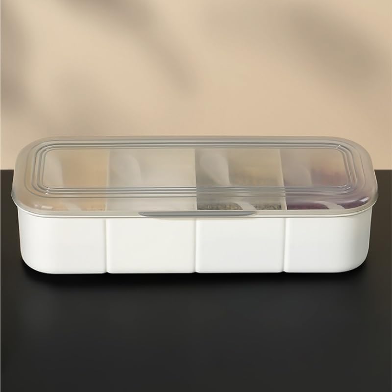 Kitchen Spice Box Set Seasoning Kit Household Multi Compartment Storage