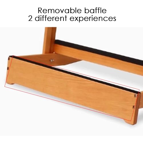Support de rangement raquette tennis en bois pour optimiser votre entrée