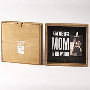 Primitivesbykathyinsetboxphotoframebestmomintheworld Urban Country Home Decor Primitives by kathy inset box photo frame best mom in the world urban country home decor