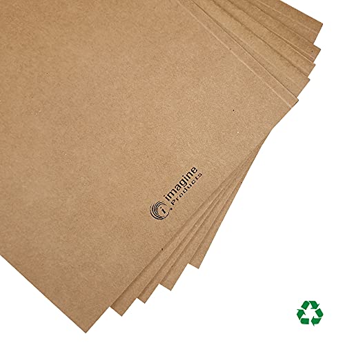 Image of Imagine Products B5 Recycle Notepad Combo Pack (Beige, Pack of 5), 100 Pages Each, Narrow Ruled, 80 GSM Paper, 7x9 Inches, Perfect for Office, School & College