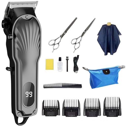 Tondeuse à cheveux sans fil pour homme avec écran LED de précision