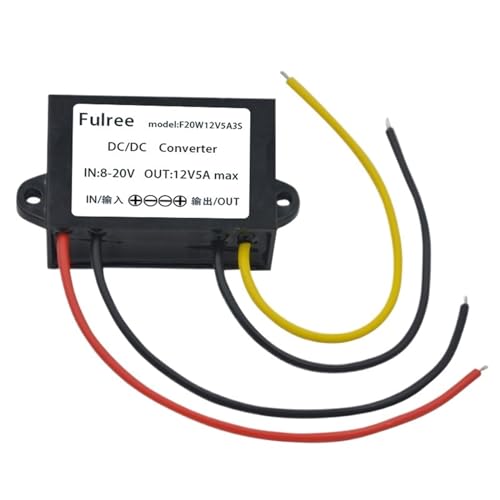12V 14V 15V 18V 24V (8-36V) to 12V4A5A DC DC Boost Power Converter Automatic Step Up Down Voltage Regulator Stabilizer(DC 8-20V,DC 12V 4A 48W Max)2