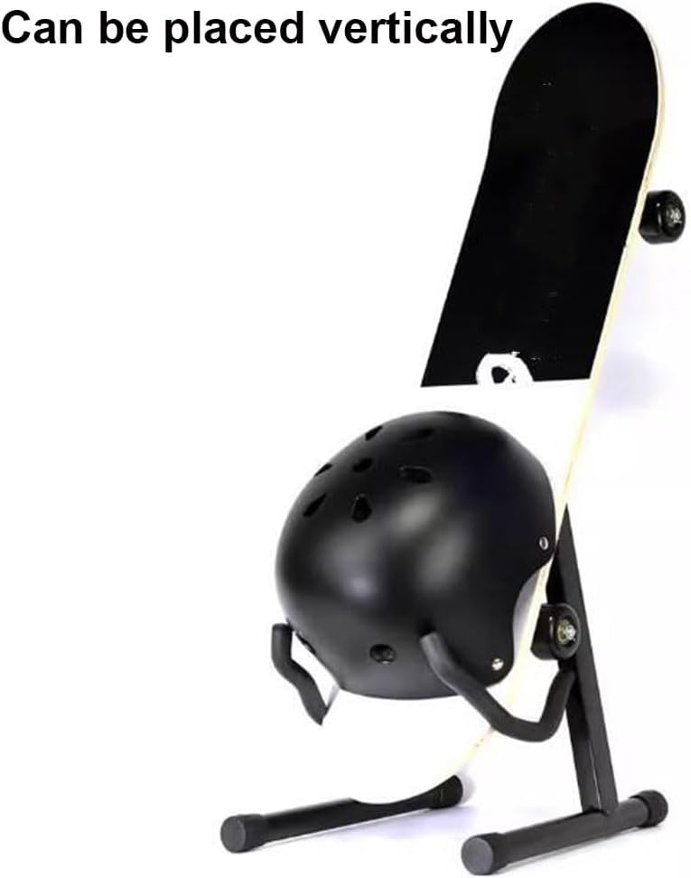 Metal Ski Storage Rack, Ski Rack Parking Rack, Skateboard Can Be Placed Horizontally or Vertically