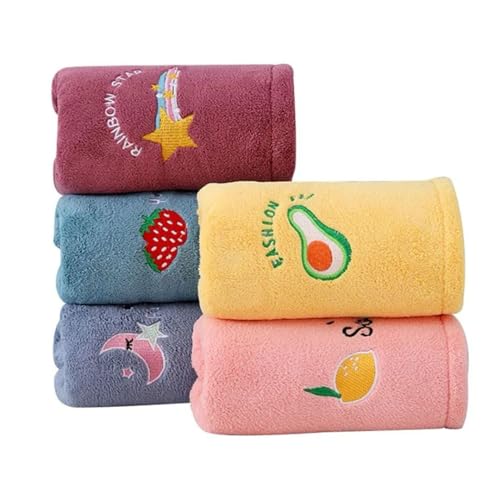 Image of DIVYAM Microfiber Hair Towel Wrap for Women | Quick-Dry Soft Hair Drying Cap with Elastic Loop | Lightweight Magic Head Wrap for Long, Curly & Wet Hair (Multicolor, Set of 2)
