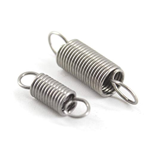 DINGGUANGHE-CUP Extension Springs 10pcs Extension Spring 0.3mm Thickness Stainless Steel Tension Springs with Hooks 10-30mm Extension Springs Multipurpose (Size : 0.3x3x10mm)