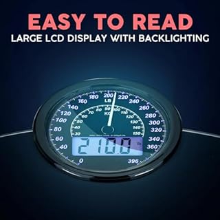 Adamson Hybrid 2-in-1 Analog & Digital Weighing Scale for Body Weight up to 400lbs - Thick Tempered Glass - Extra Large Display - Easy to Read Digital Bathroom Scale - New