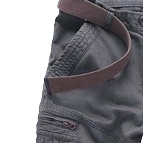 Shorts cargo hombre sueltos casuales con múltiples bolsillos miniatura 2