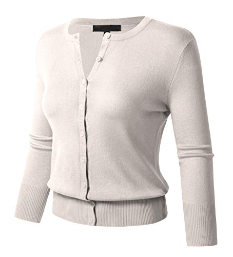 Image of Allsense Women's Long-Sleeve Crewneck Cardigan