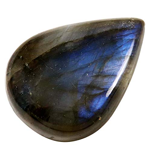 Labradorite cabochon bleue naturelle pour vos séances de méditation et lithothérapie