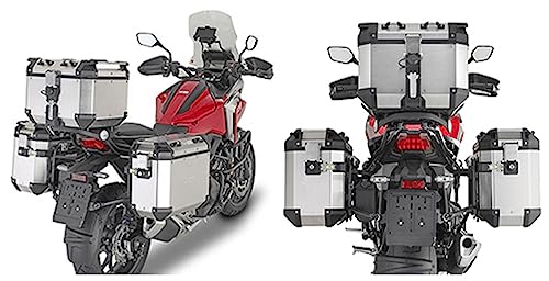 Supports latéraux GIVI PLO1192CAM : équipez votre Honda NC 750 X pour l'aventure