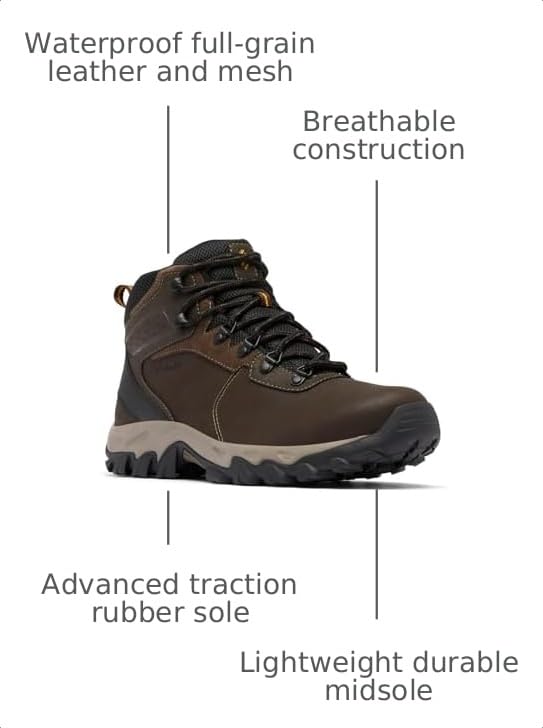 Image of Columbia Men's Newton Ridge Plus Ii Waterproof Hiking Shoe