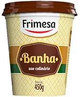 Frimesa Banha de Porco, Uso Culinário, 450g